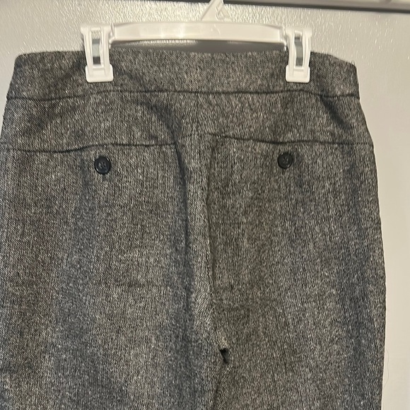 Dalia Collection Gray Dress Jumpsuit with Wool-Blend Fabric - Picture 4 of 8